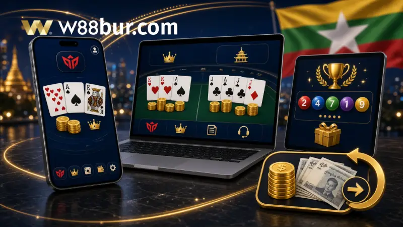 Baccarat W88 Guide for Myanmar Players (2026) Why Myanmar Players Look for Baccarat W88